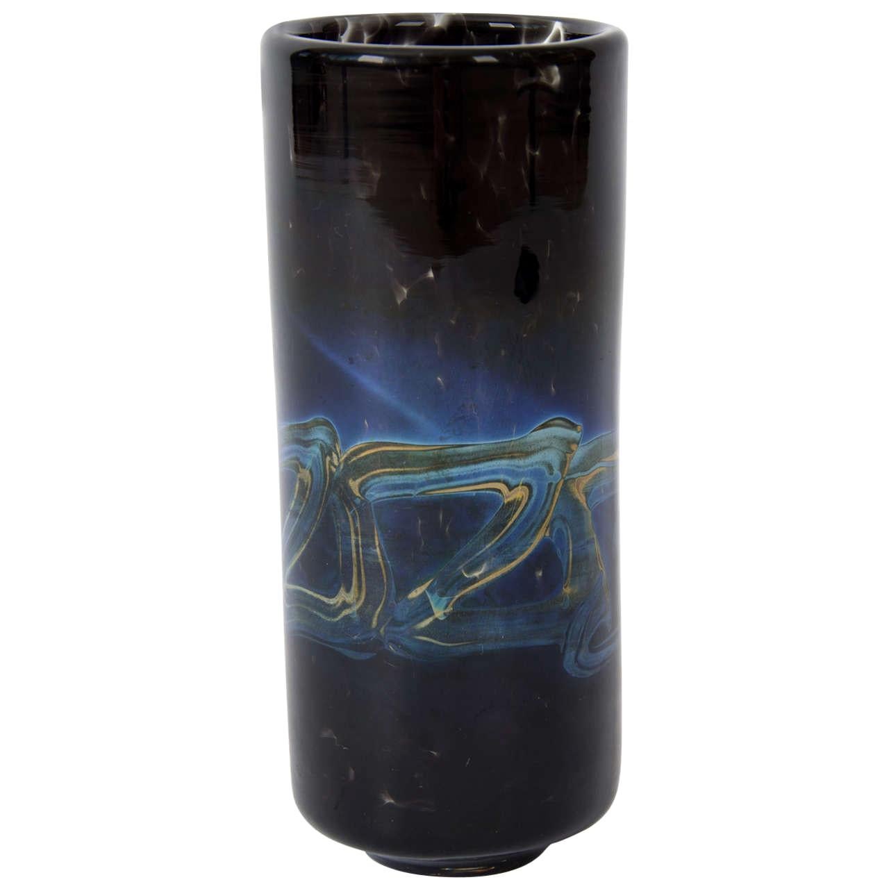 Murano Glass Vase by Venini and Co Italian,  mid century circa 1940