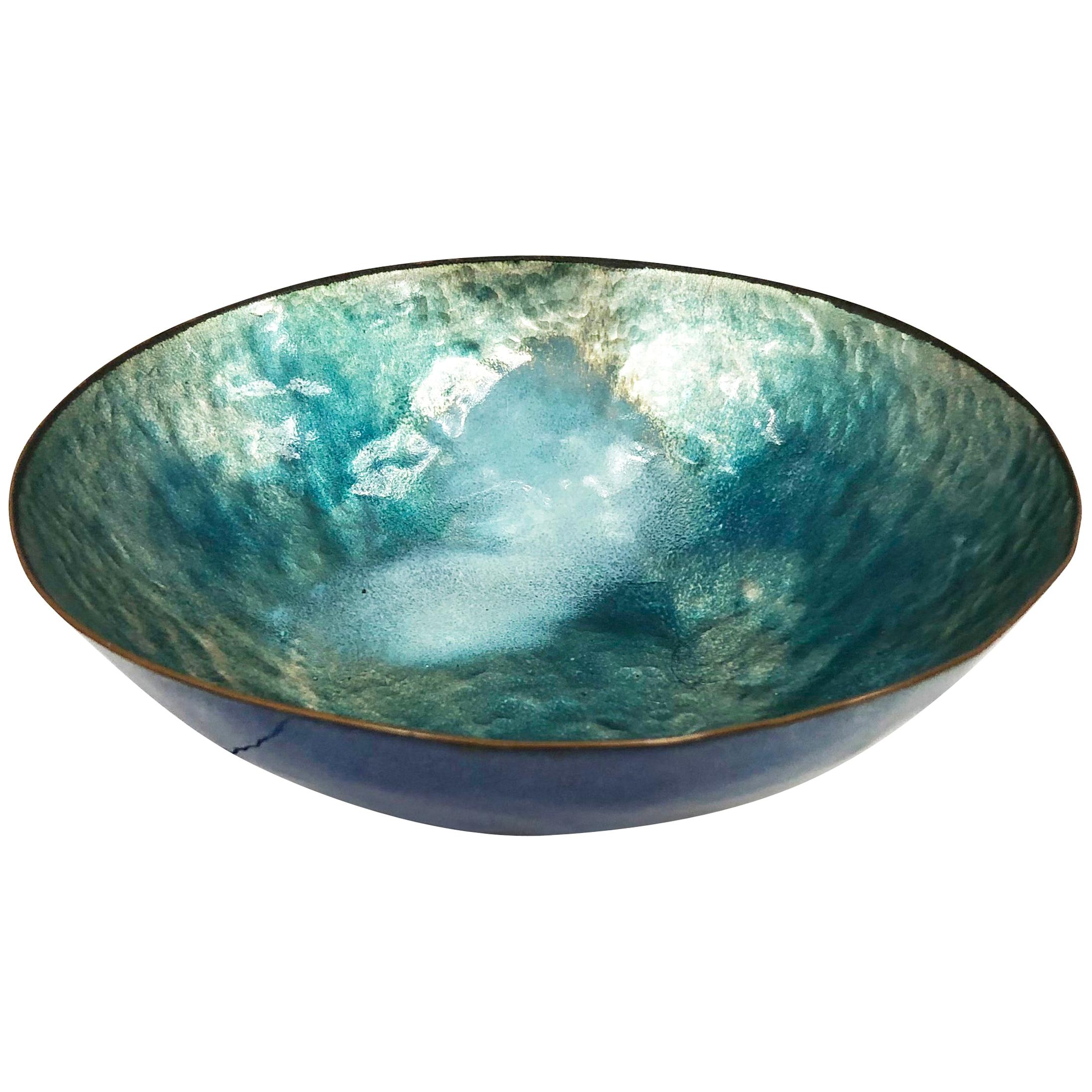 Enameled Bowl by Paolo De Poli, Italy, 1960s