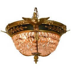 19th Century French Empire Ceiling Fixture
