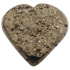 Large Pyrite Valentine's Day Heart