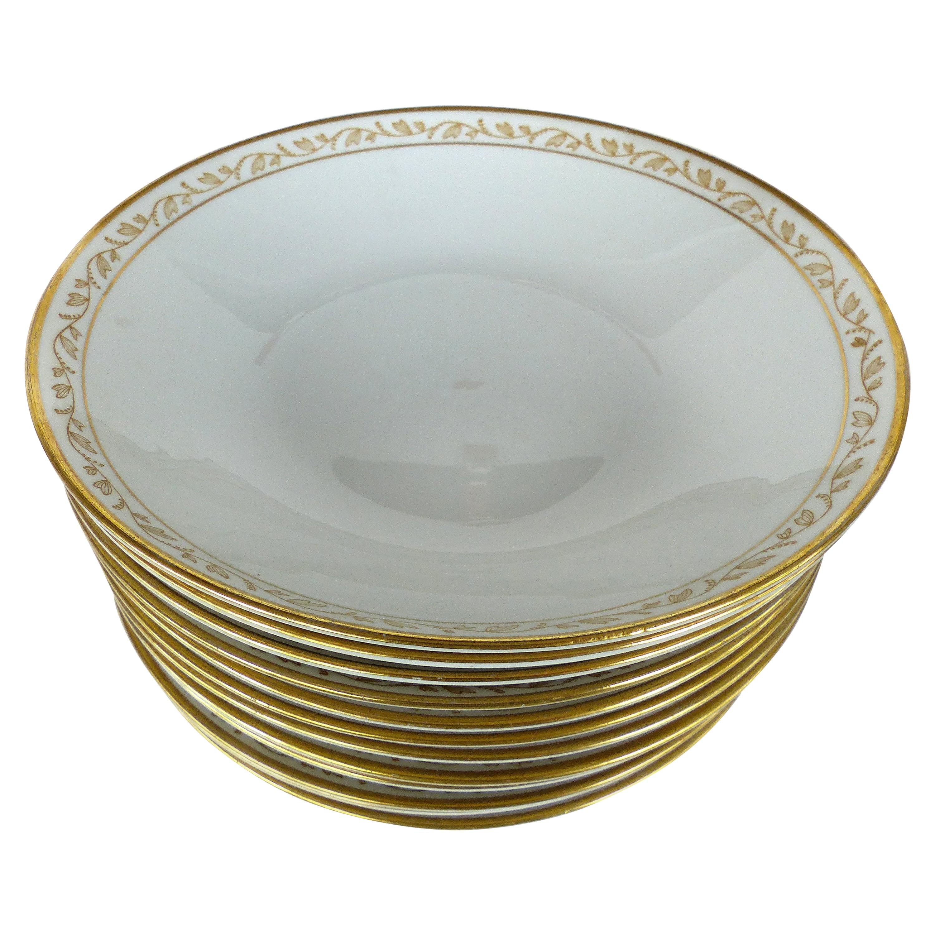 Rorstand Sweden Porcelain China Bowls, Set of Twelve