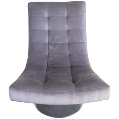 Lee Industries Tufted Swivel Chair