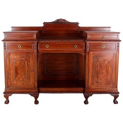 Mahogany Chippendale Style Sideboard Buffet