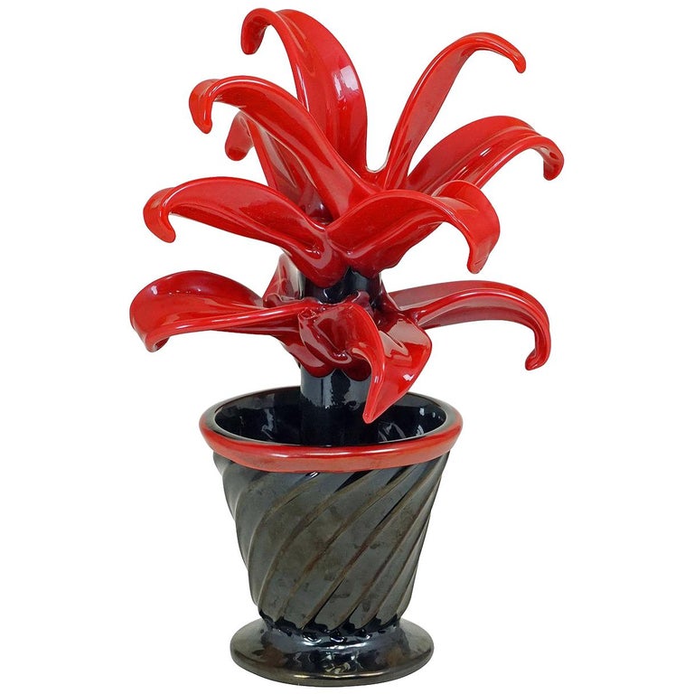 Napoleone Martinuzzi for Venini Succulent Plant, circa 1930 1