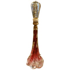 Midcentury Murano Glass Table Lamp