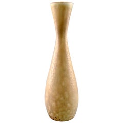 Carl-Harry Stålhane, Rørstrand, Slim Ceramic Vase, Beautiful Glaze