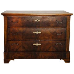 Antique Biedermeier Chest of Drawers from the 1850s