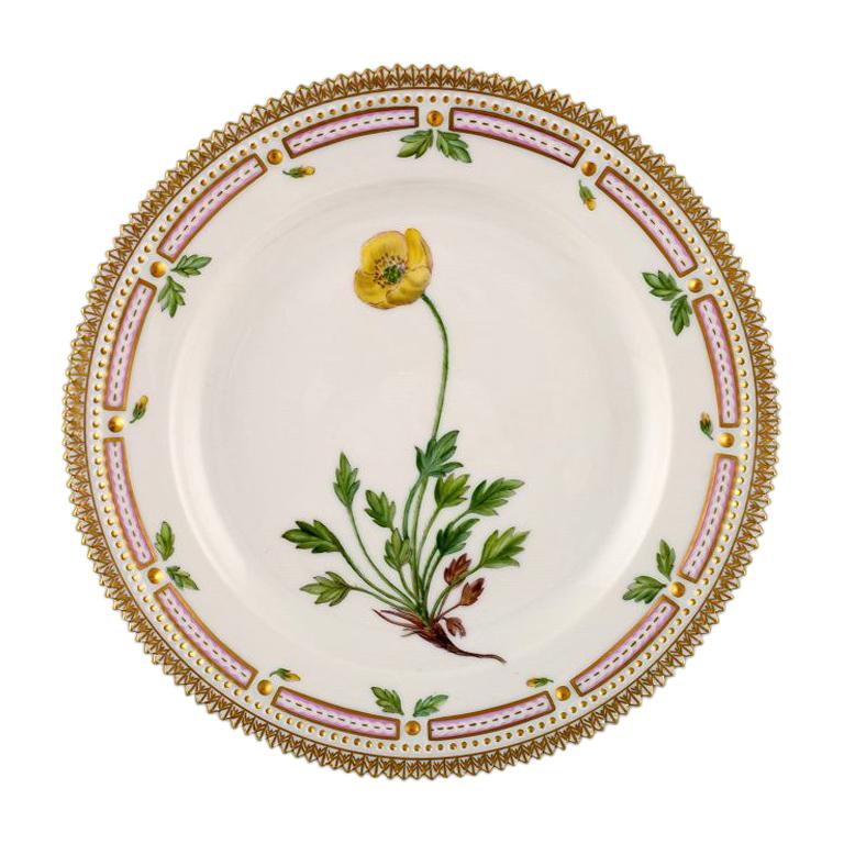 Royal Copenhagen Flora Danica Lunch Plate, Model Number 20/3550