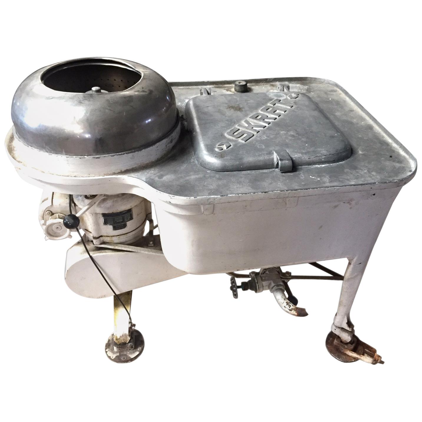 Washing Machine, Metal, Etc. Skrat, Model P-7, Leonard Ryznar, circa 1945 For Sale