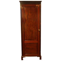 Antique Mahogany Sentry Wardrobe