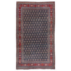 Antique Persian Tabriz Gallery Carpet, circa 1910s
