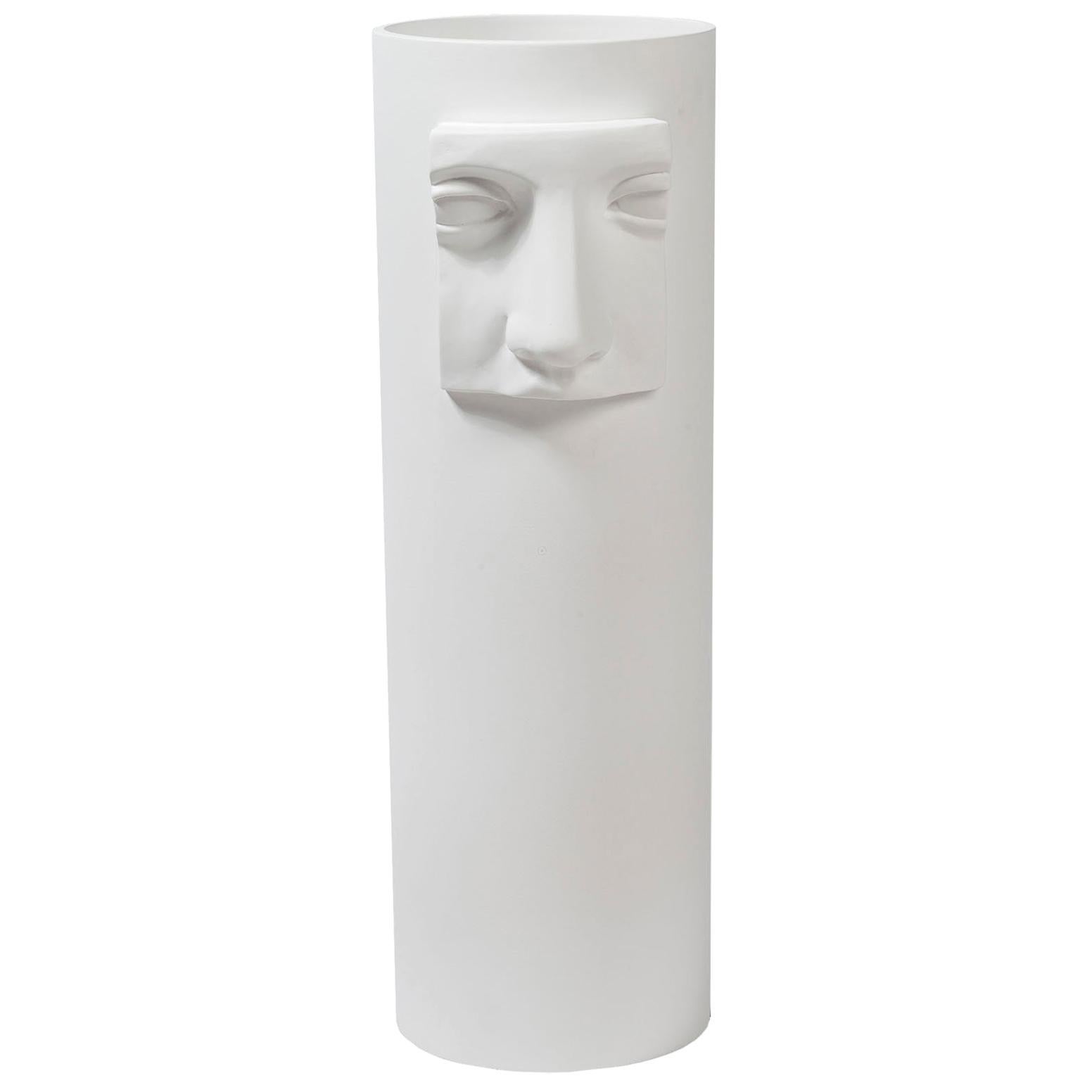 Vase Juno's Nose, Matt White Ceramic, Italy