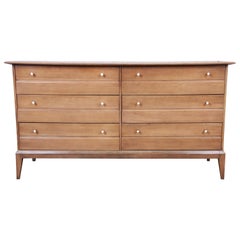 Vintage Heywood Wakefield Mid-Century Modern Six-Drawer Dresser