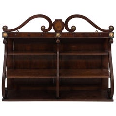 Late 19th Century Federal Style Mahogany Bookshelf