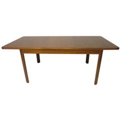 Vintage Teak Wood Dining Table by the Nordic Furniture Company