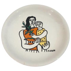 Fernand Leger Decorative Ceramic Plate