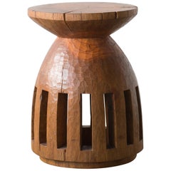 Hiroyuki Nishimura and Zogei Furniture Sculptural Stool3 tribal glamping