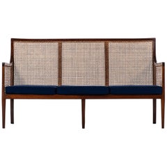 Vintage Bergère Sofa by Lysberg Hansen & Therp in Denmark