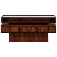Small Sideboard in Rosewood Attributed to Ib Kofod-Larsen
