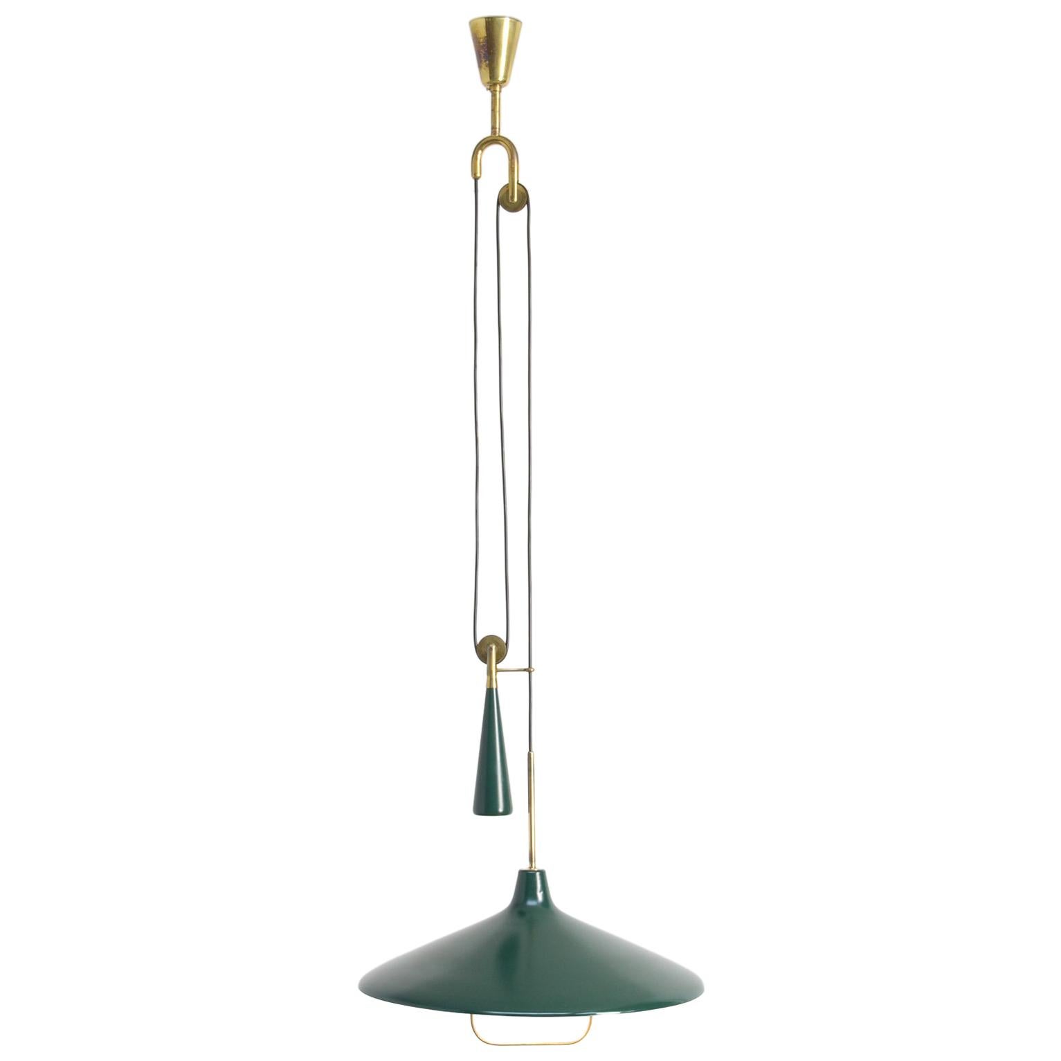 Lampada da Soffitto, Pendant Lamp, Mod. 12126 by Angelo Lelii for Arredoluce, 19