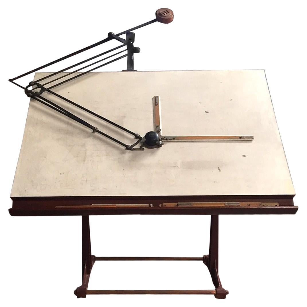 Drawing Table, Schmidt & Haensch, ISIS, Germany 20th Century