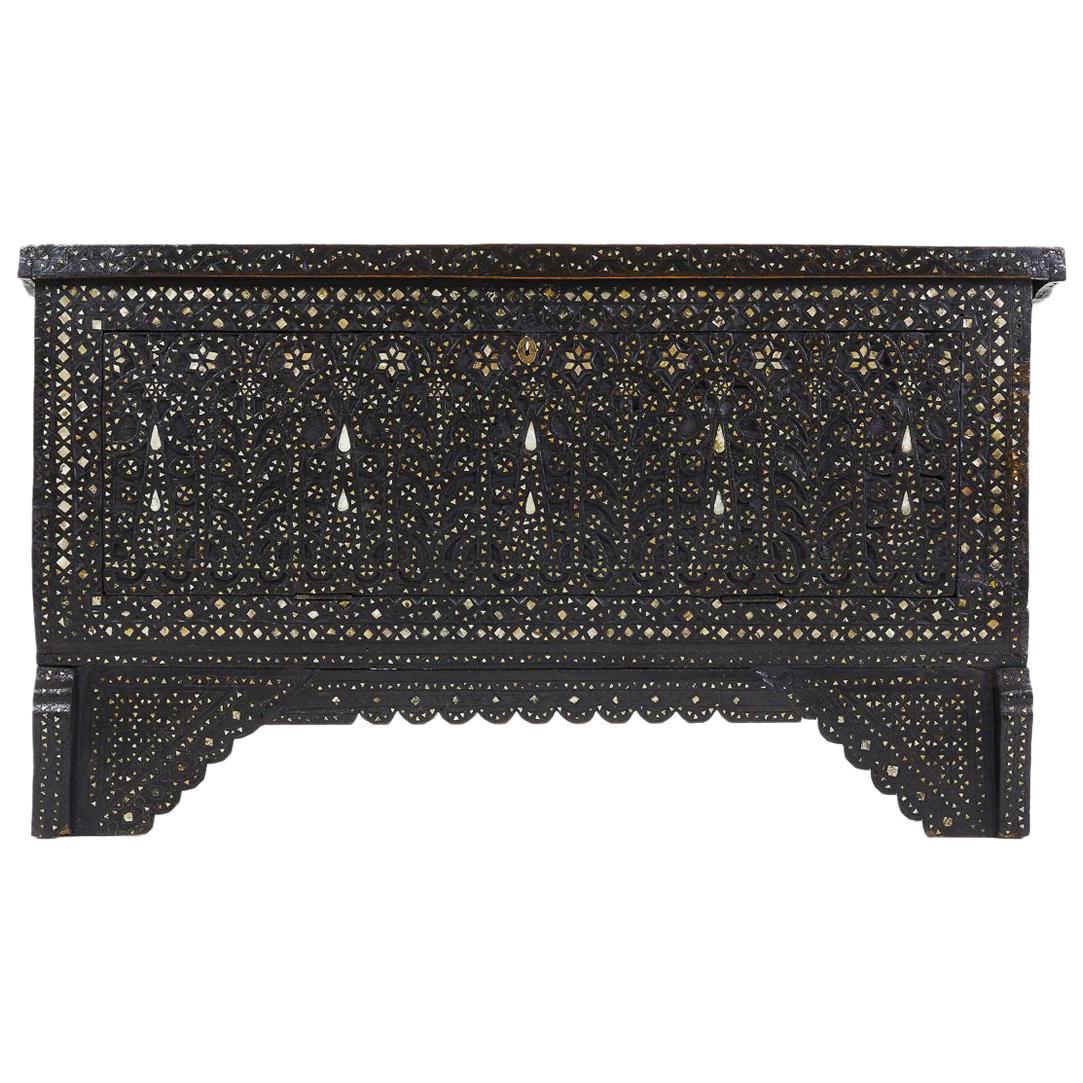 Late 19th Century Syrian Chest