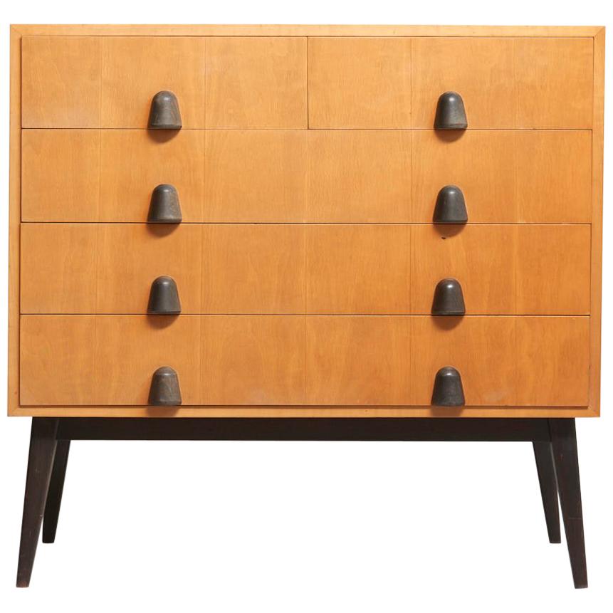 Chest of Drawers in Ash Italian 1950s Style