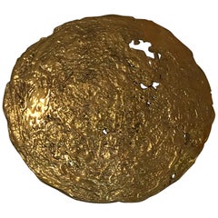 Moon, Bronze Wall Art