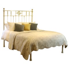 Decorative Antique Platform Bed in Cream - MK171