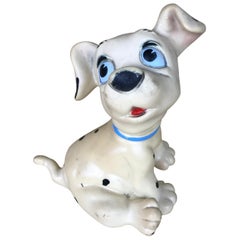 1960s Vintage Original Disney One Hundred and One Dalmatians Rubber Squeak Toy