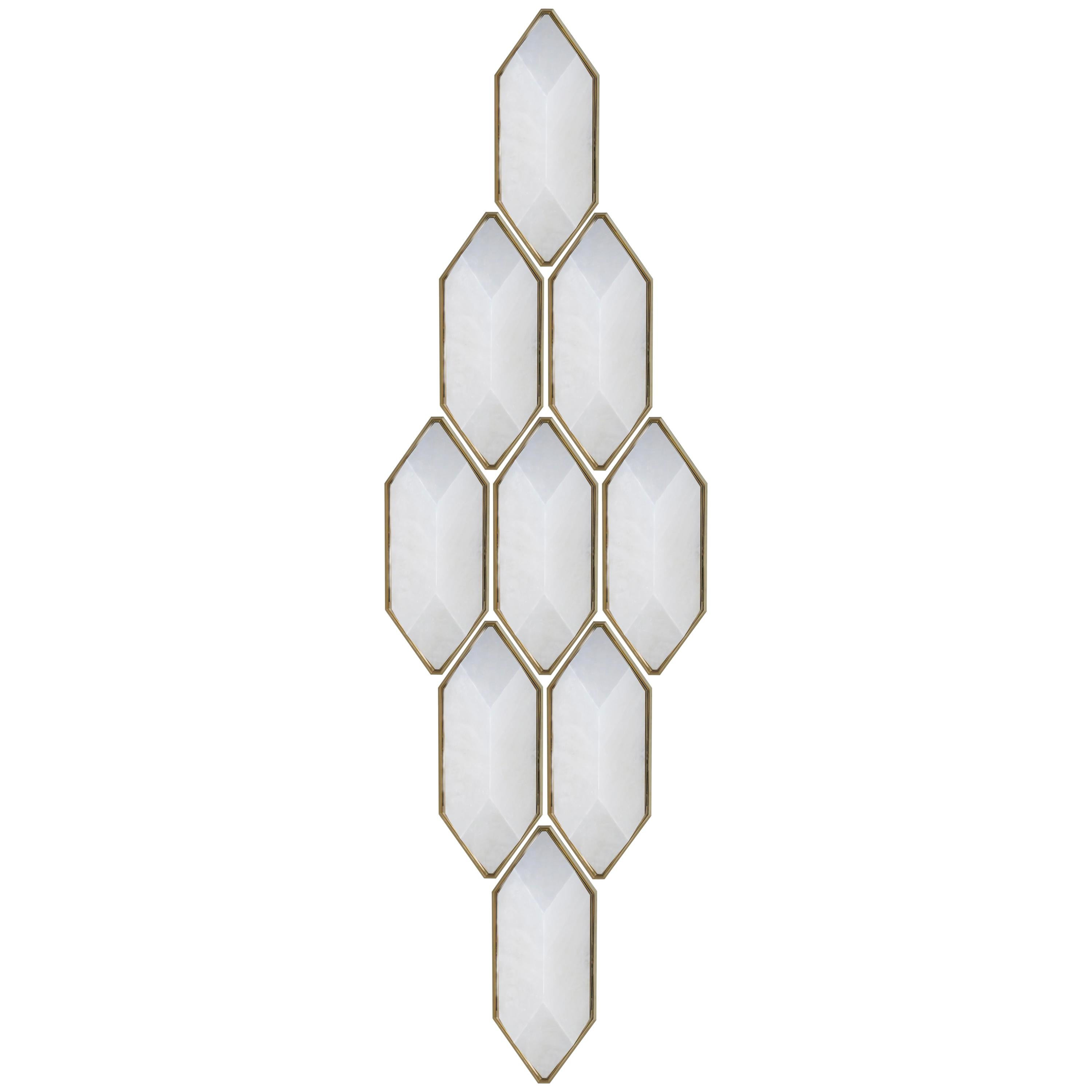 Emerald Rock Crystal  Sconces Collection by Phoenix