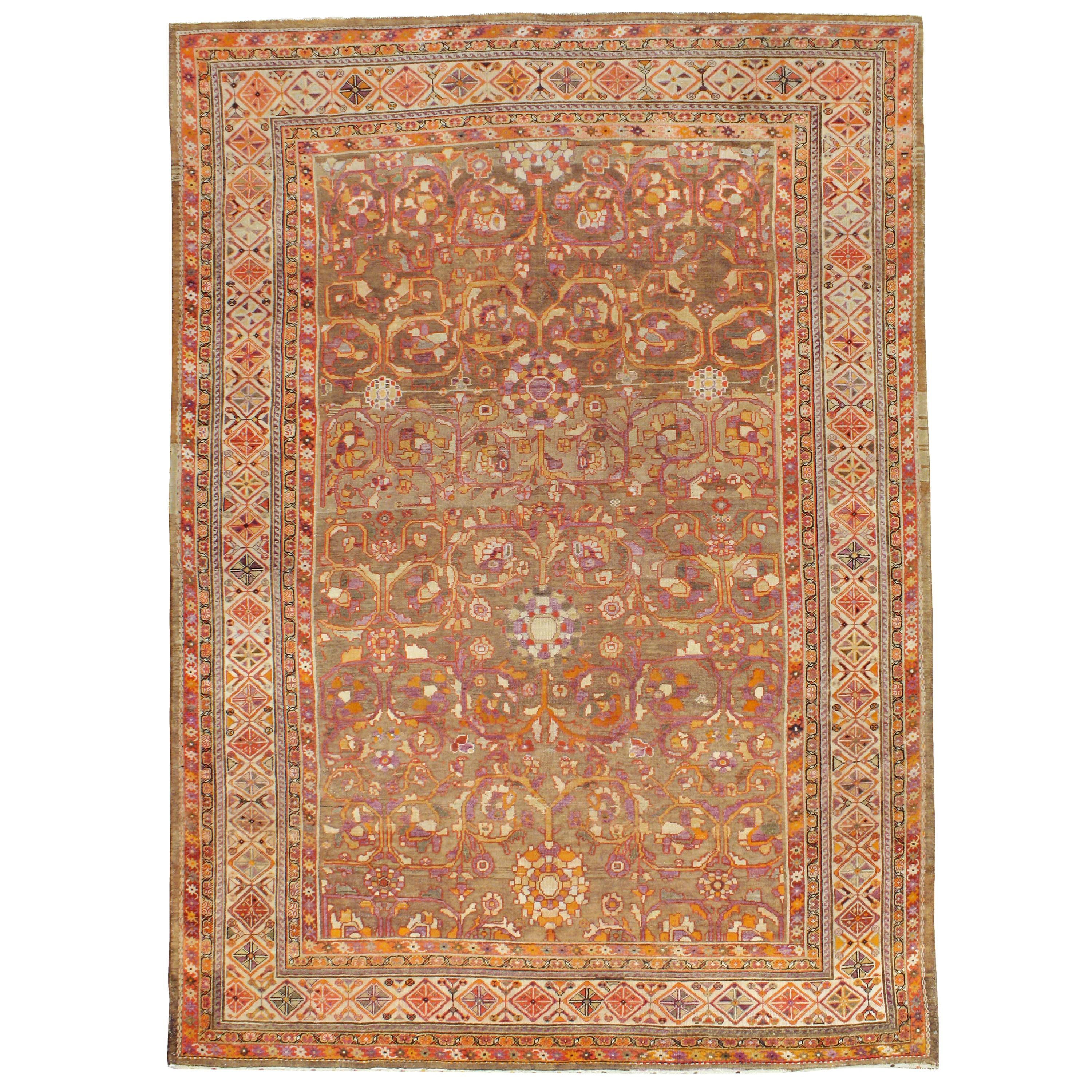 Antiker persischer Malayer-Teppich aus Malayer