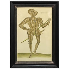 Tudor Military Suit of Armor Framed Print