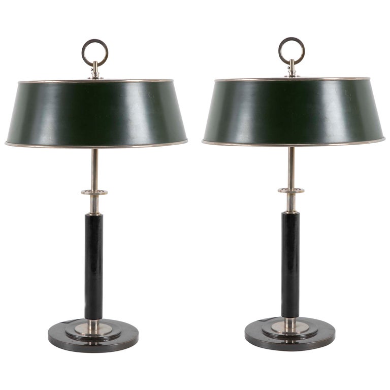 A Pair of Modern Swedish Lamp Designed by Erik Tidstrand, Circa 1932 A Pair of Modern Swedish Lamp Designed by Erik Tidstrand, Circa 1932