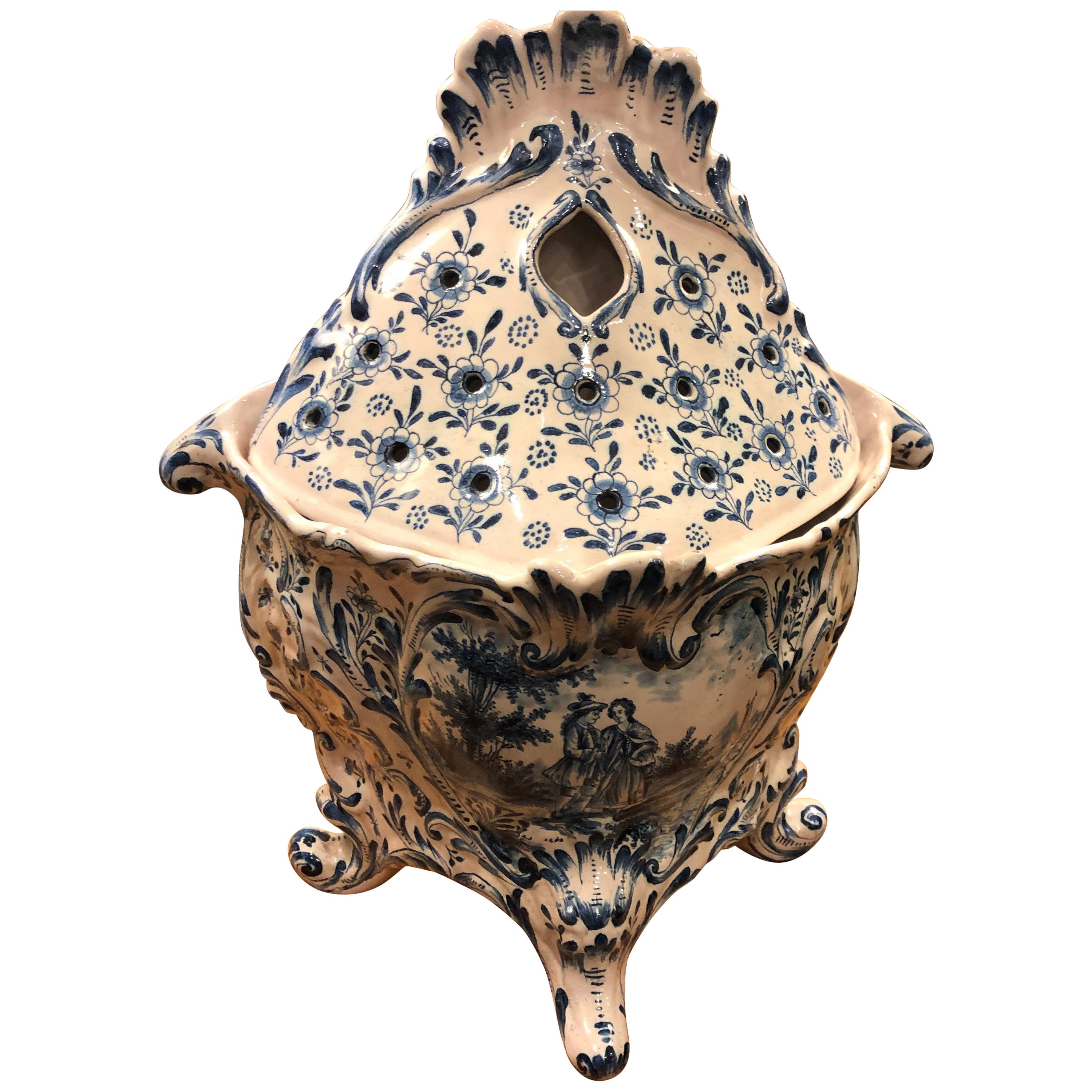 19th Century Delft Tulipiere For Sale at 1stDibs delft tulipiere for sale