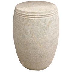 Vintage Turned Marble Garden Stools
