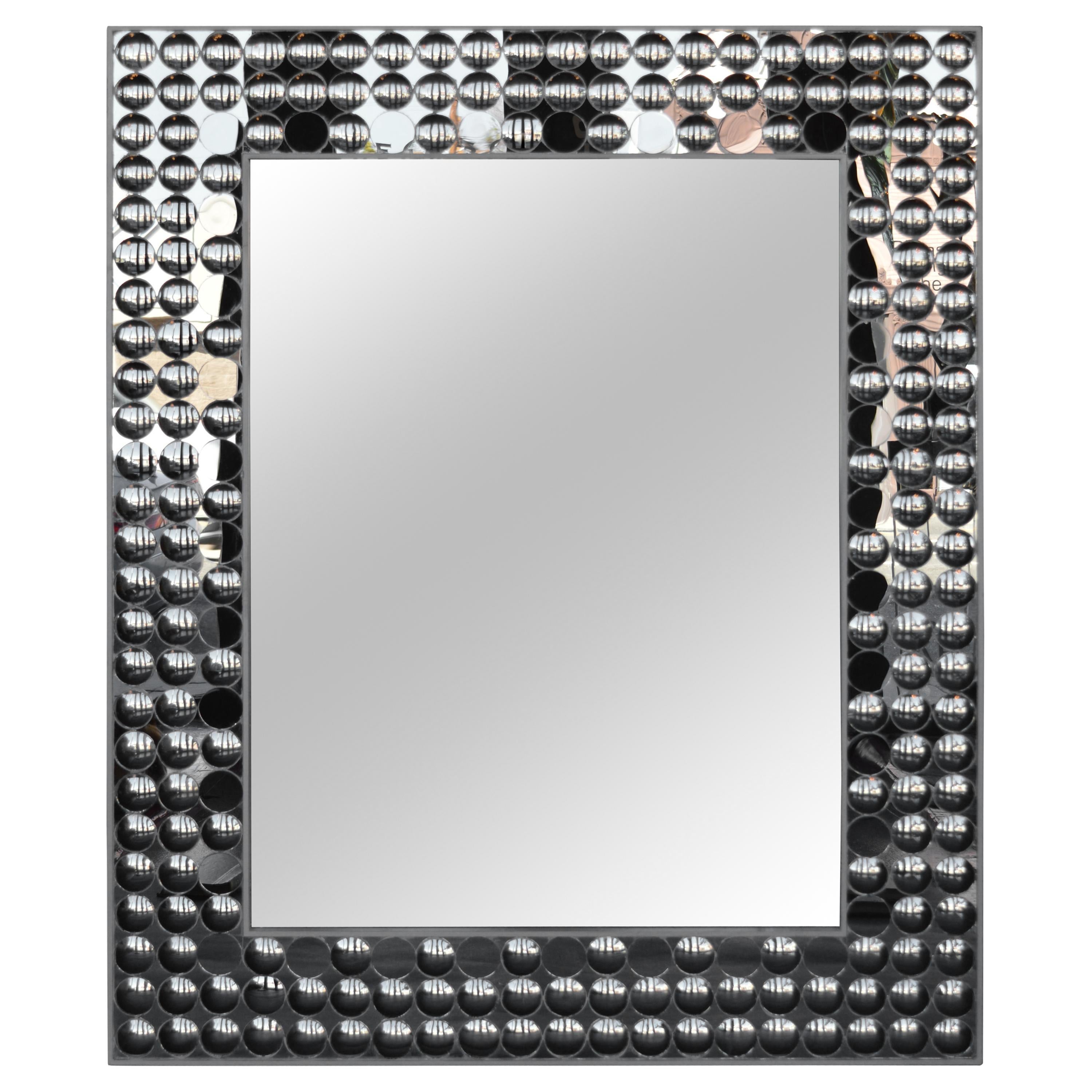 Mirror with Small Covex Mirror Details