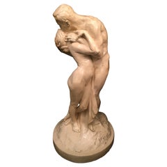 Used "Kiss" Sculptor by Bory Jenő, Budapest, 1908