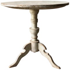 19th Century Swedish Pedestal Table