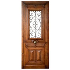 Antique French Entry Door