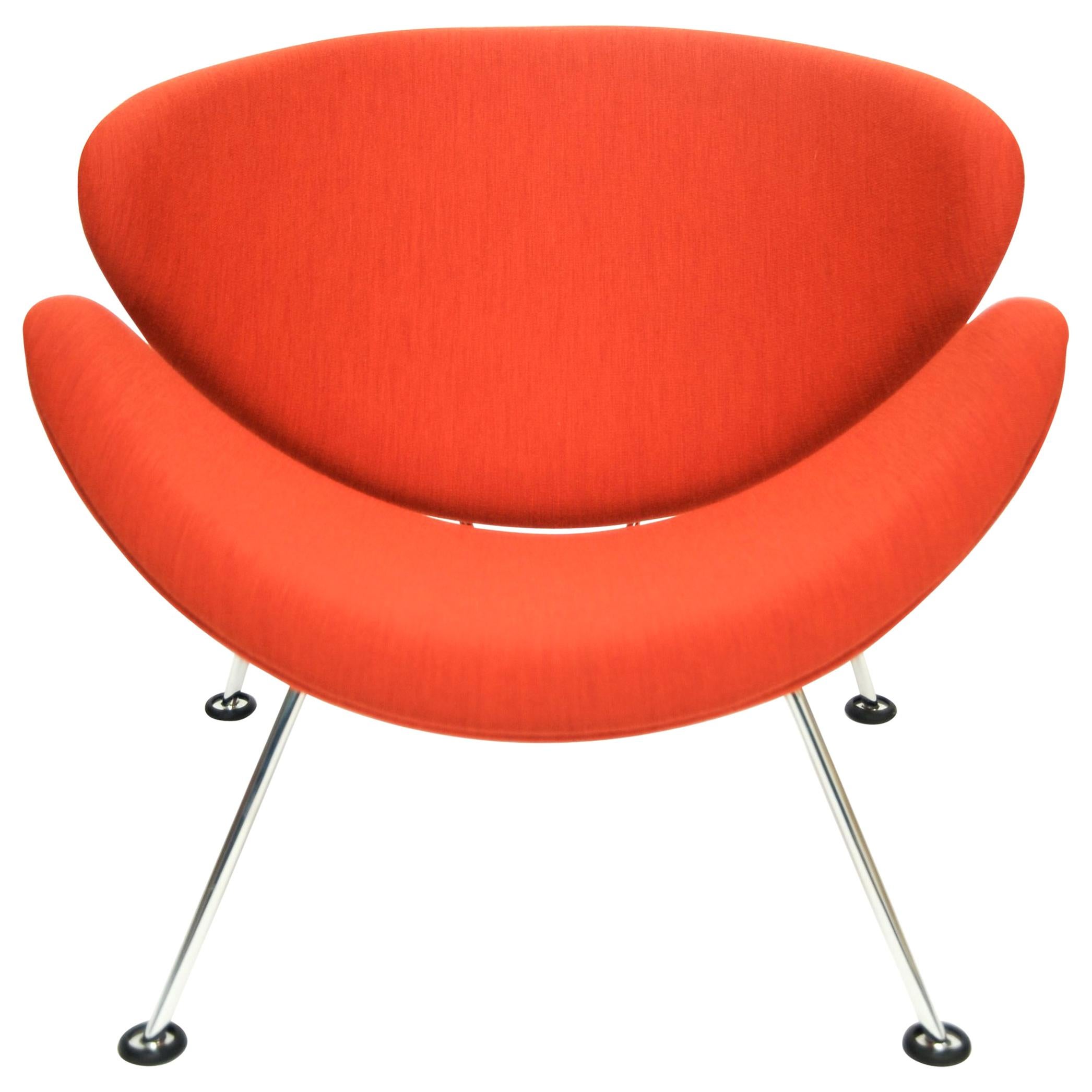 Orange Slice Jr Chair by Pierre Paulin in Kvadrat 'Divina Melange2', Netherlands For Sale