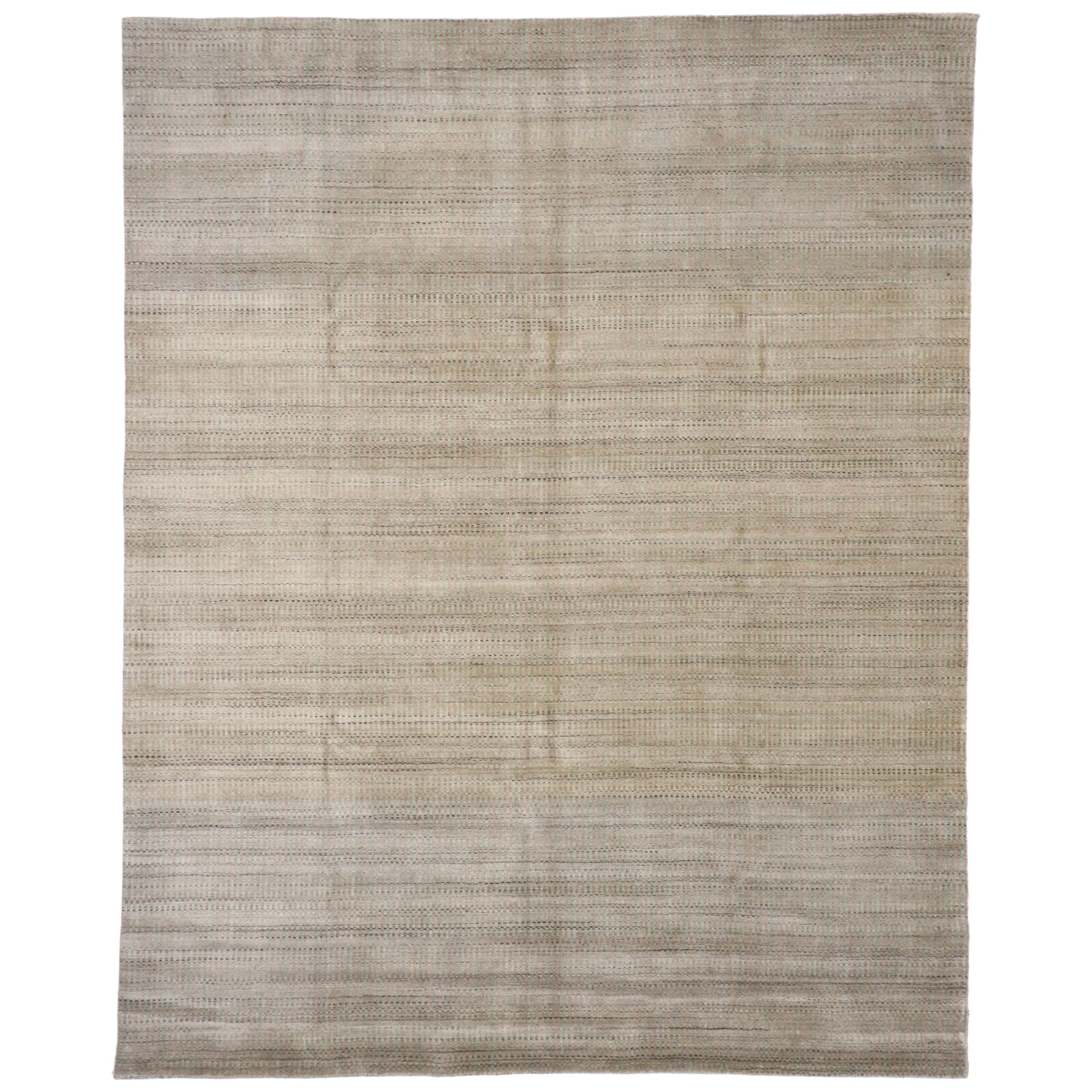 New Transitional Ombre Area Rug with French Country and Cottage Style For Sale
