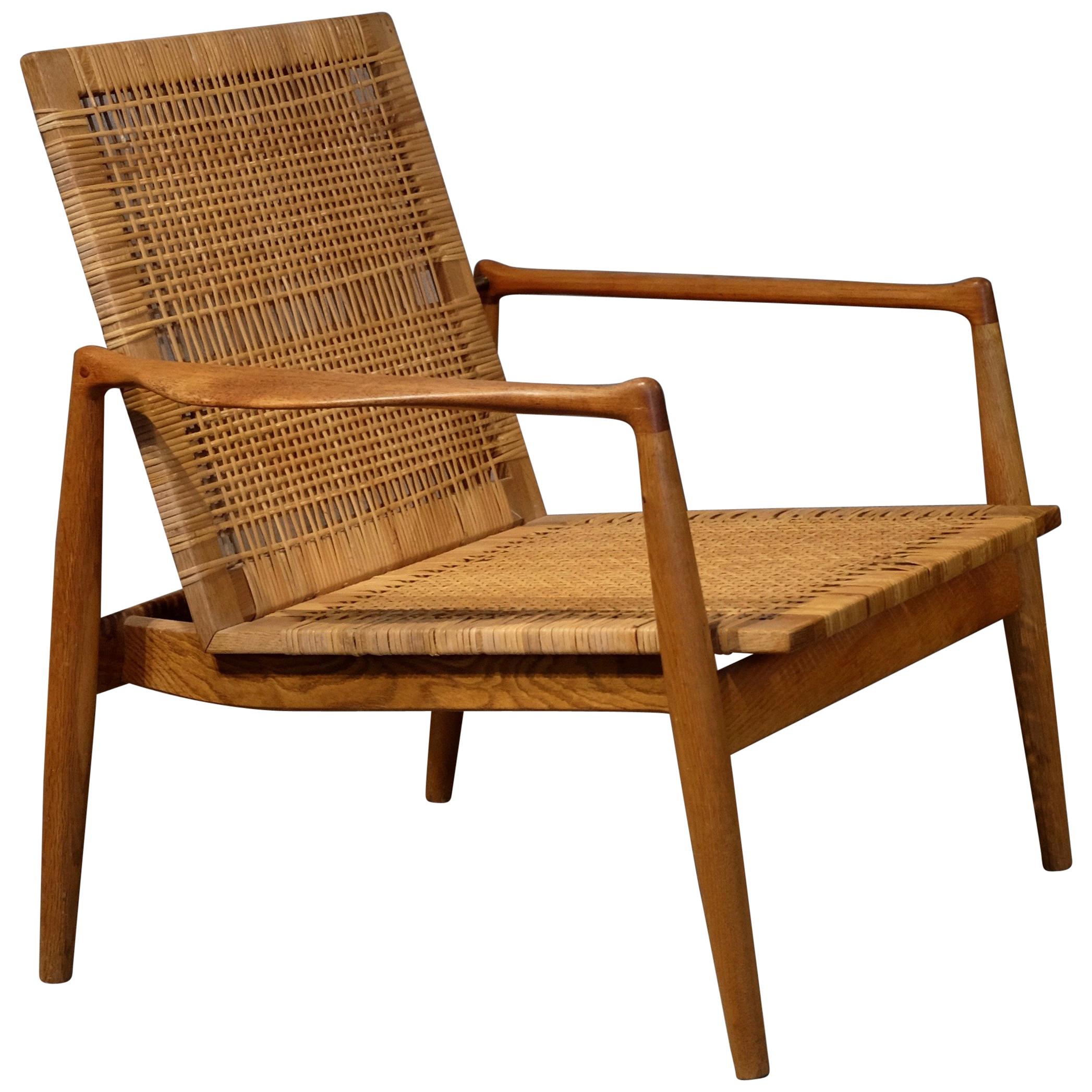 Rare Finn Juhl SW-96 Easy Chair for Cabinetmaker Søren Willadsen, 1950s