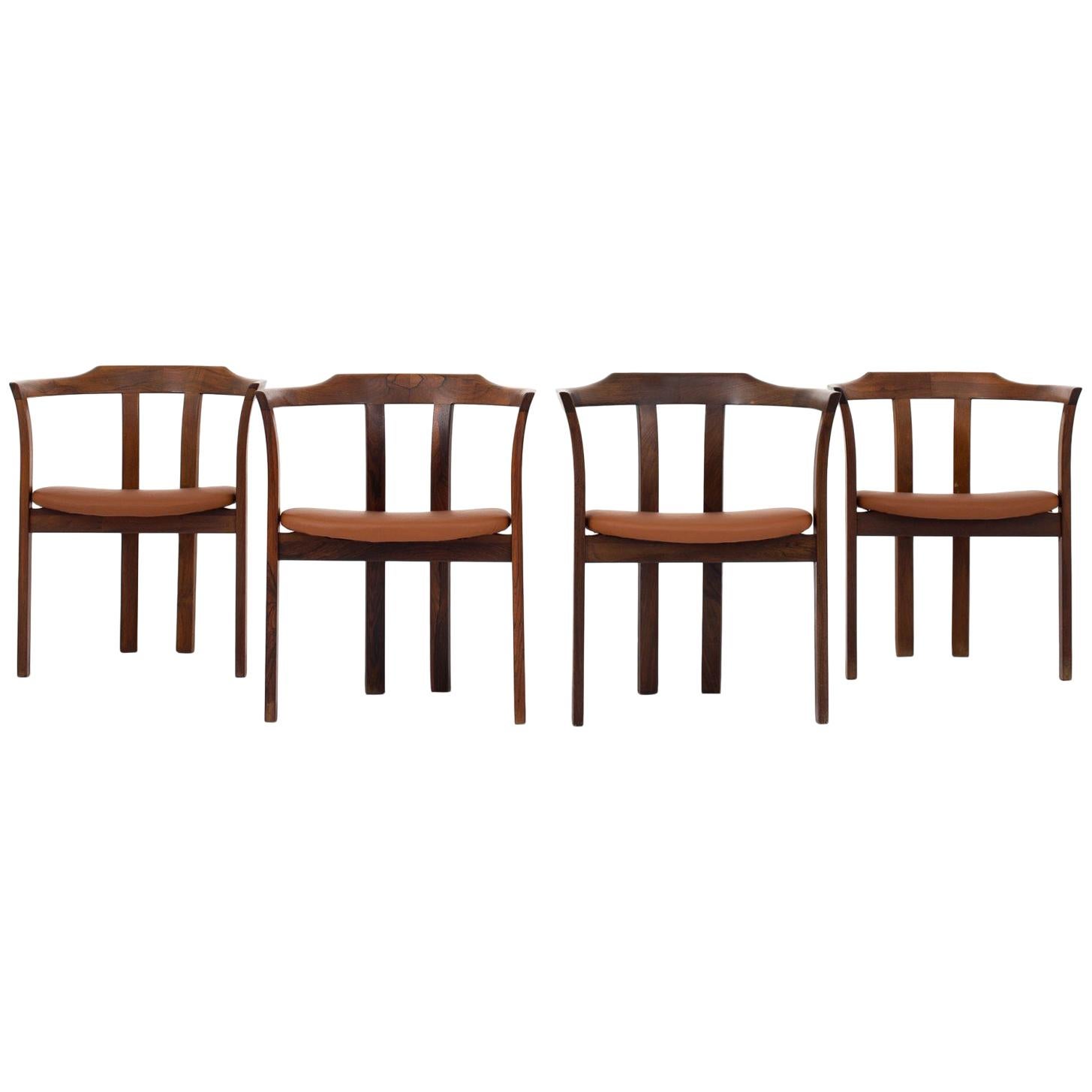 Set of Dining Chairs by Hans Olsen