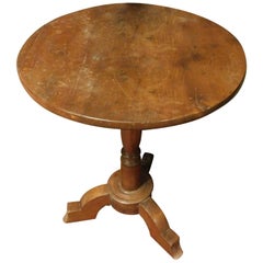 Petite table d'appoint ancienne du XIXe siècle