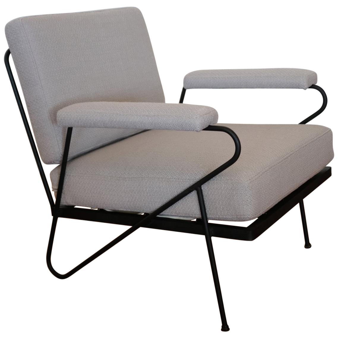 Inco Iron Lounge Chair Midcentury California Design, 1950s