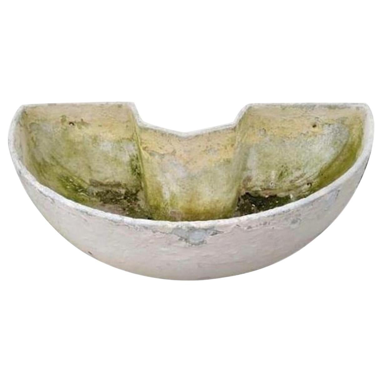 Willy Guhl Half Moon Wall Planters For Sale