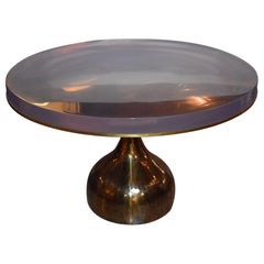 Round Resin Top Dining or Centre Table