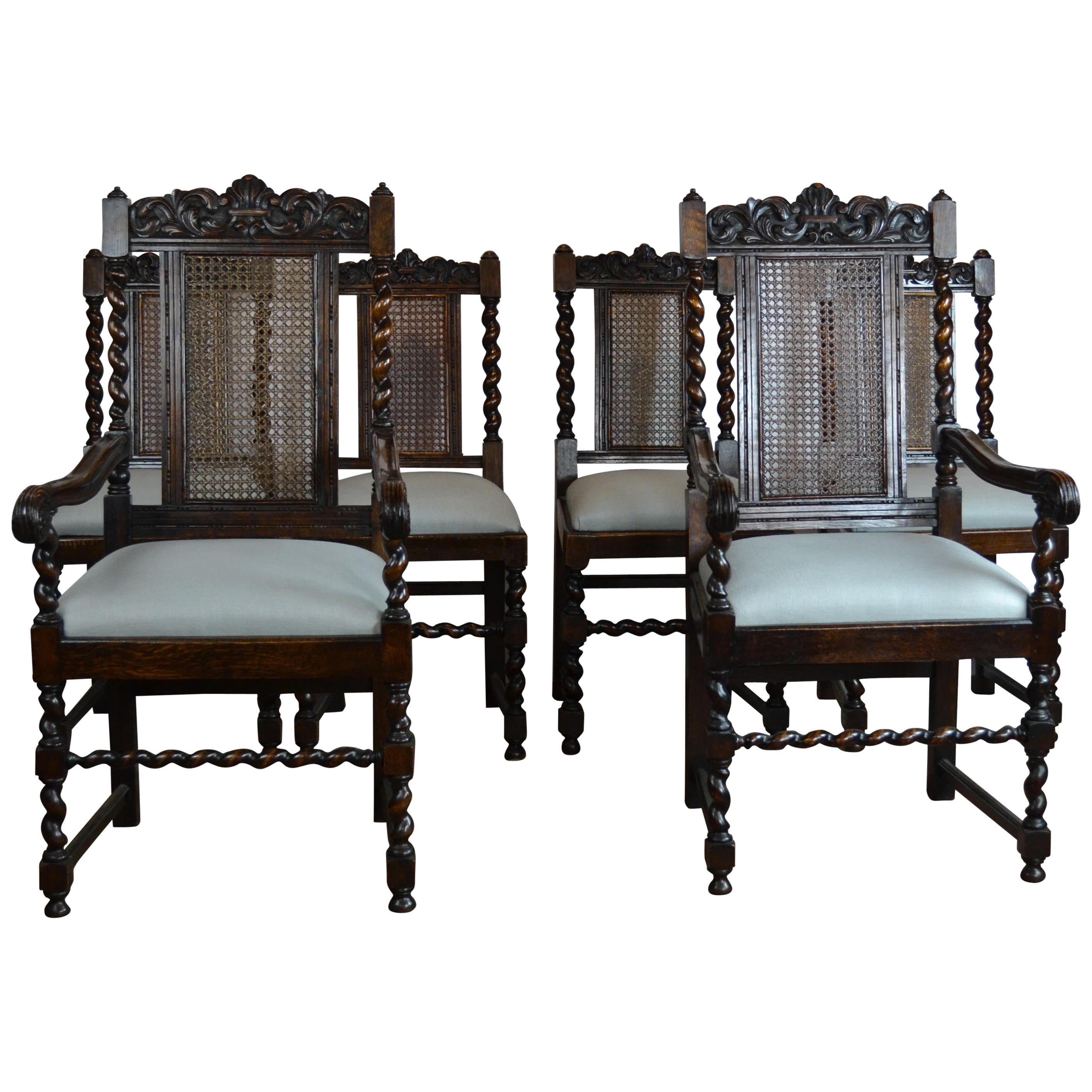 Jacobean Style Dining Chairs