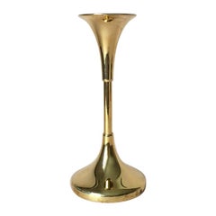 Vintage Swedish Brass Candleholder